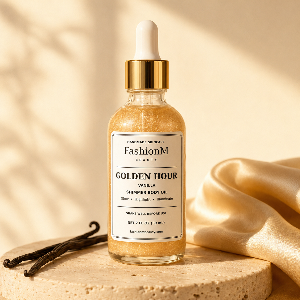 Golden Hour Vanilla Shimmer Body Oil