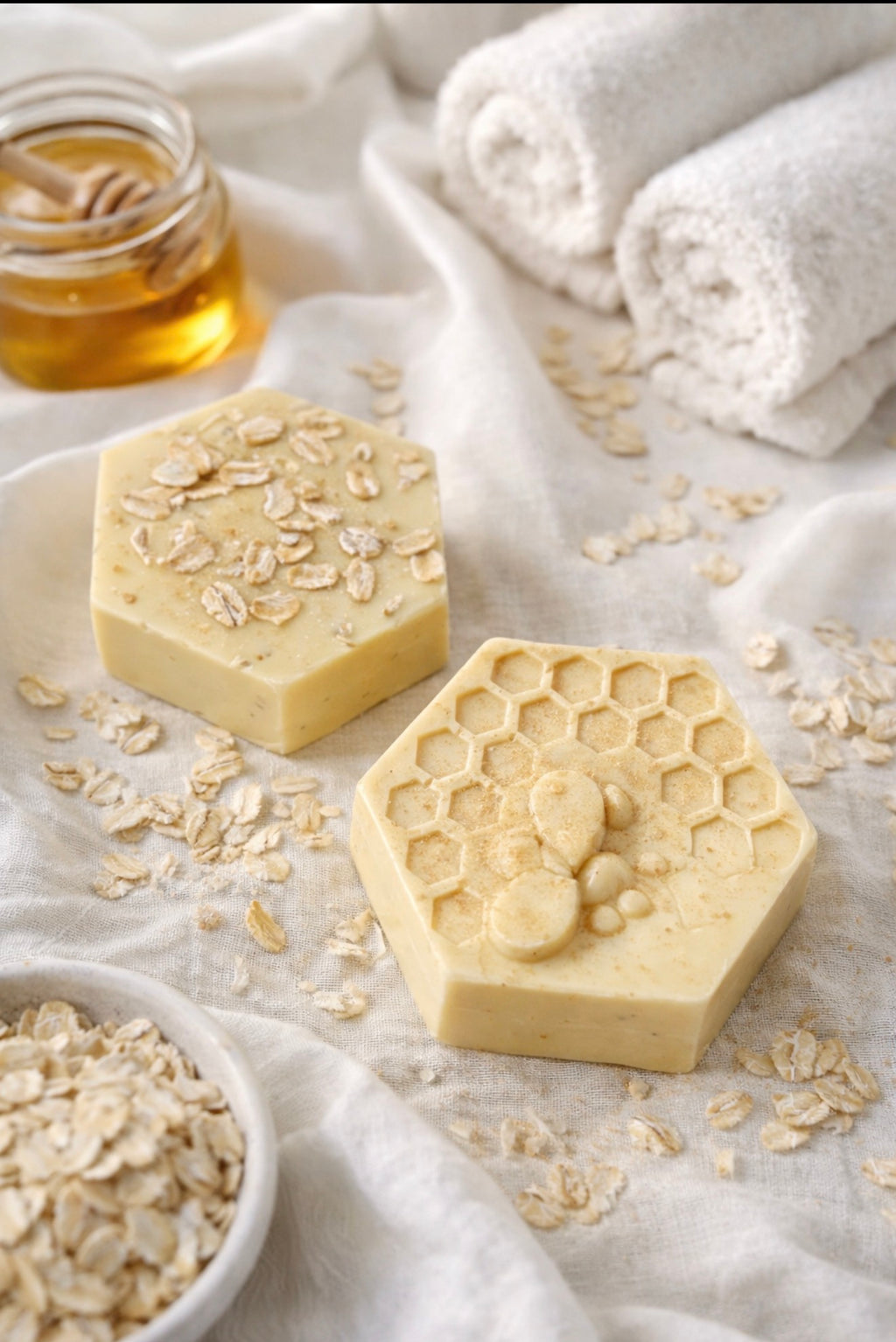 Golden Oatmeal & Honey Soap  