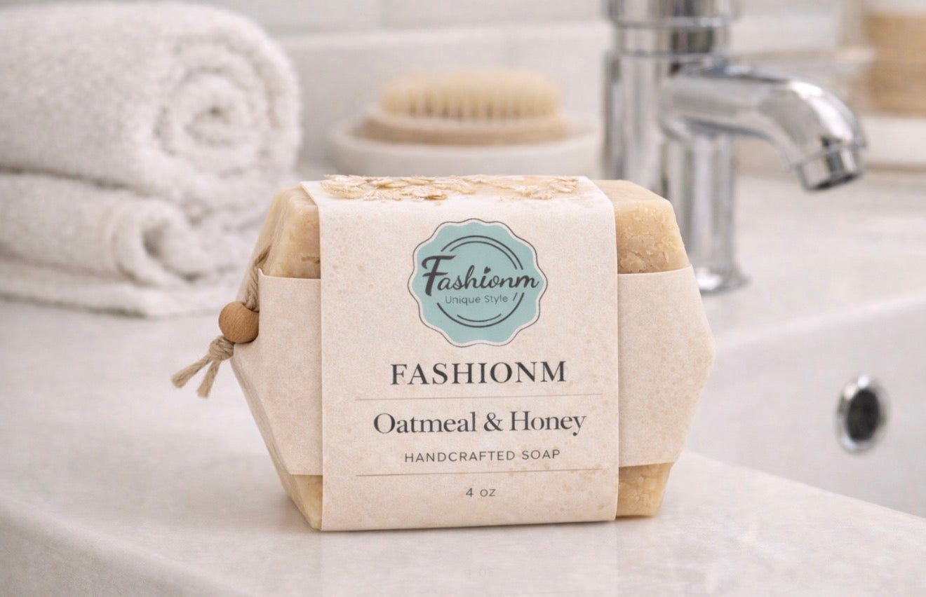 Golden Oatmeal & Honey Soap  