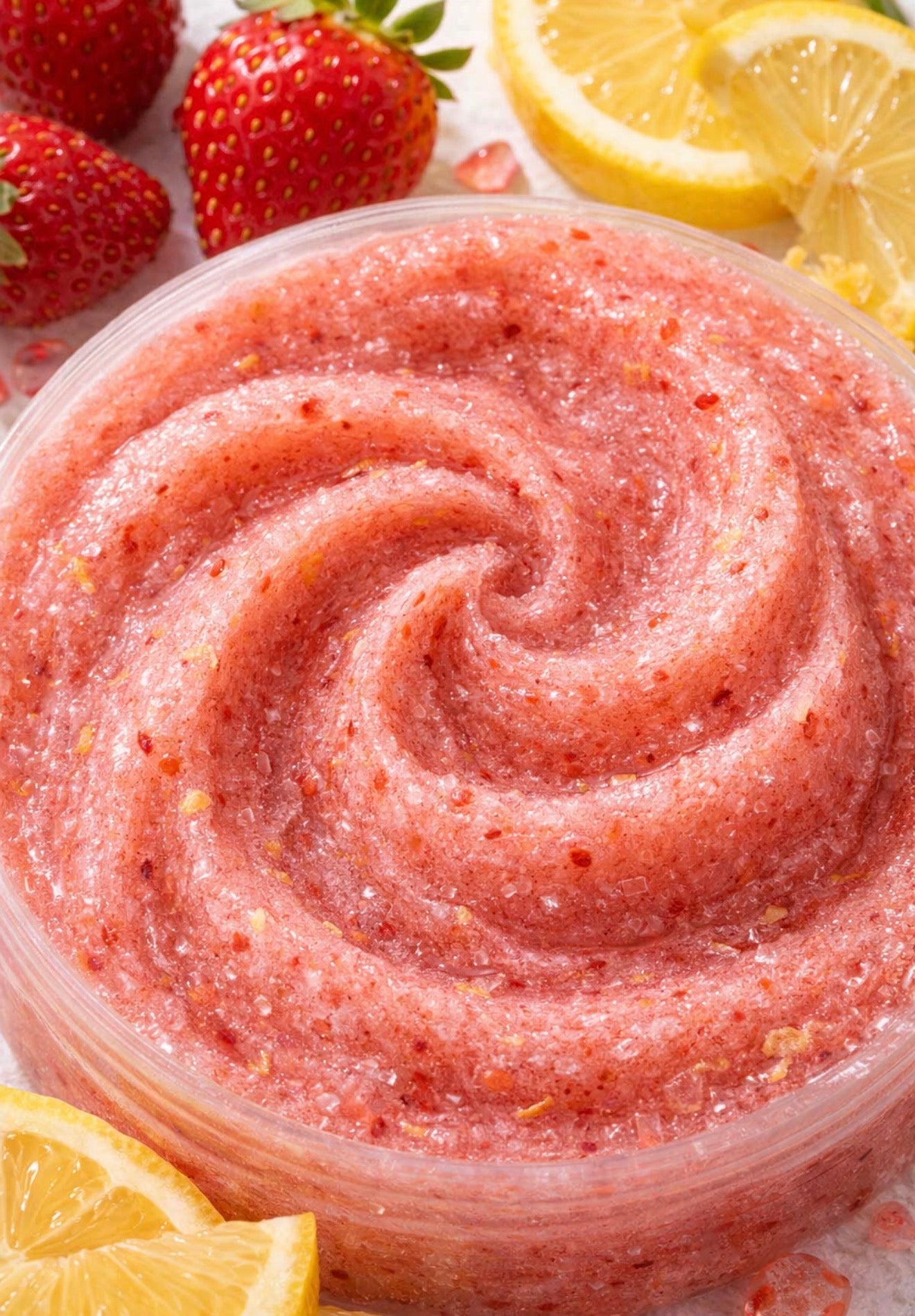 Strawberry Lemon Sugar Scrub