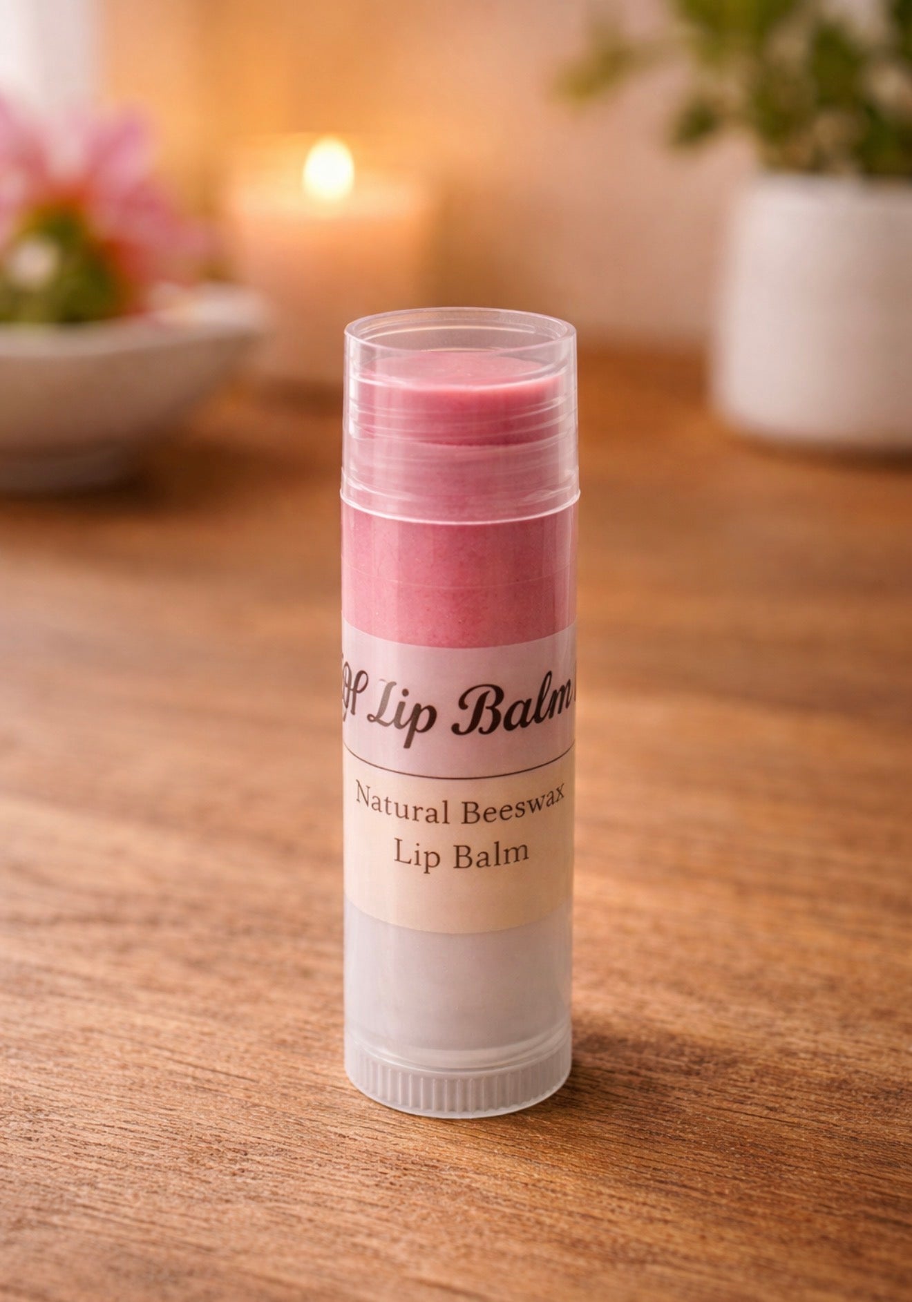 Honey Bee Strawberry Lipstick Balm
